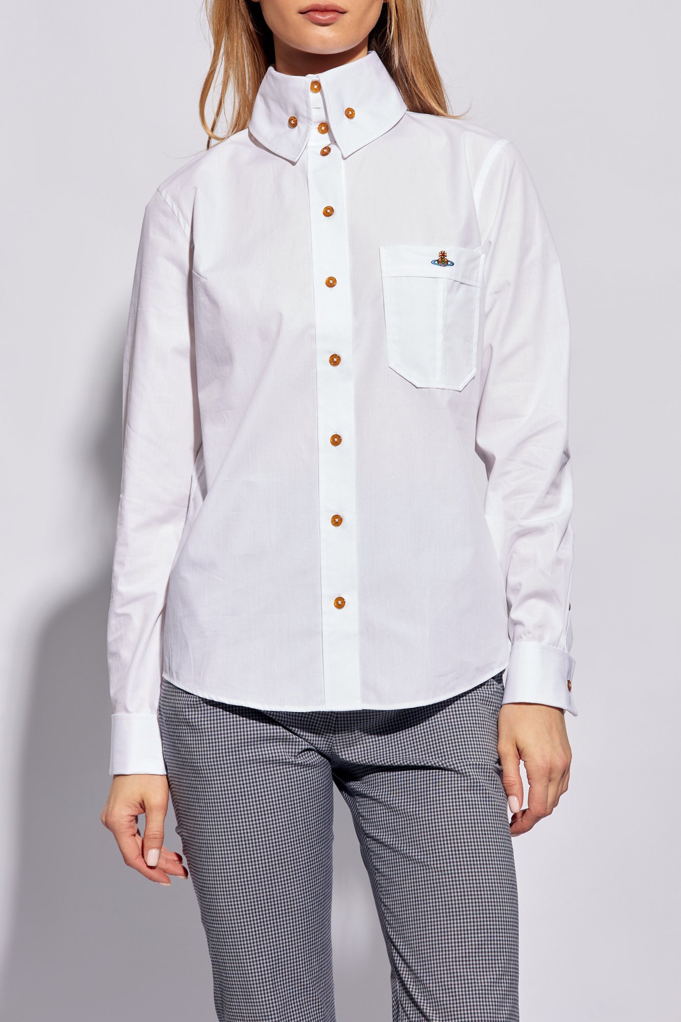 White 'Krall' shirt Vivienne Westwood